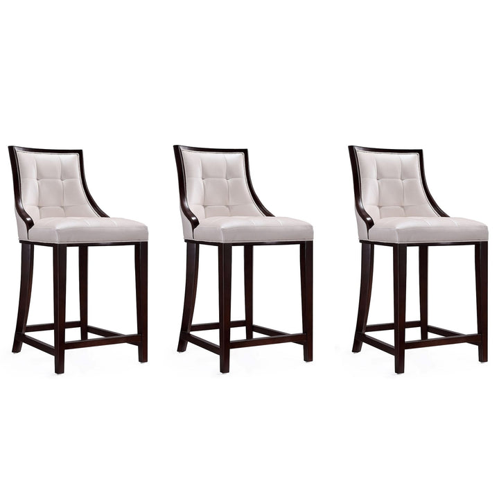 Fifth Avenue Faux Leather Counter Stool (Set of 3) Image 7