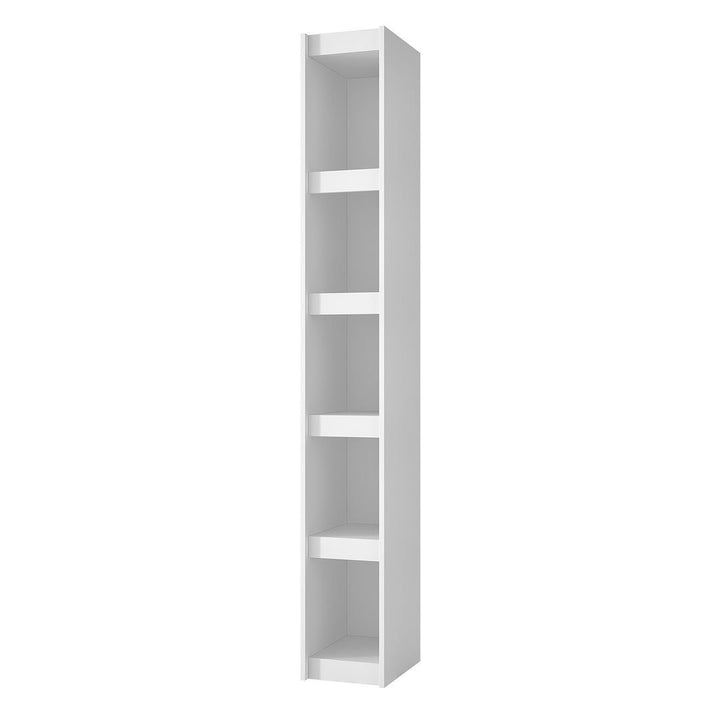 Parana Bookcase 1.0 with 5 shelves in White Image 1