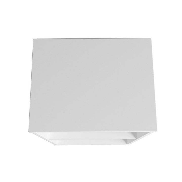 Essex Nightstand with 2 Shelves in White and Zebra Image 9