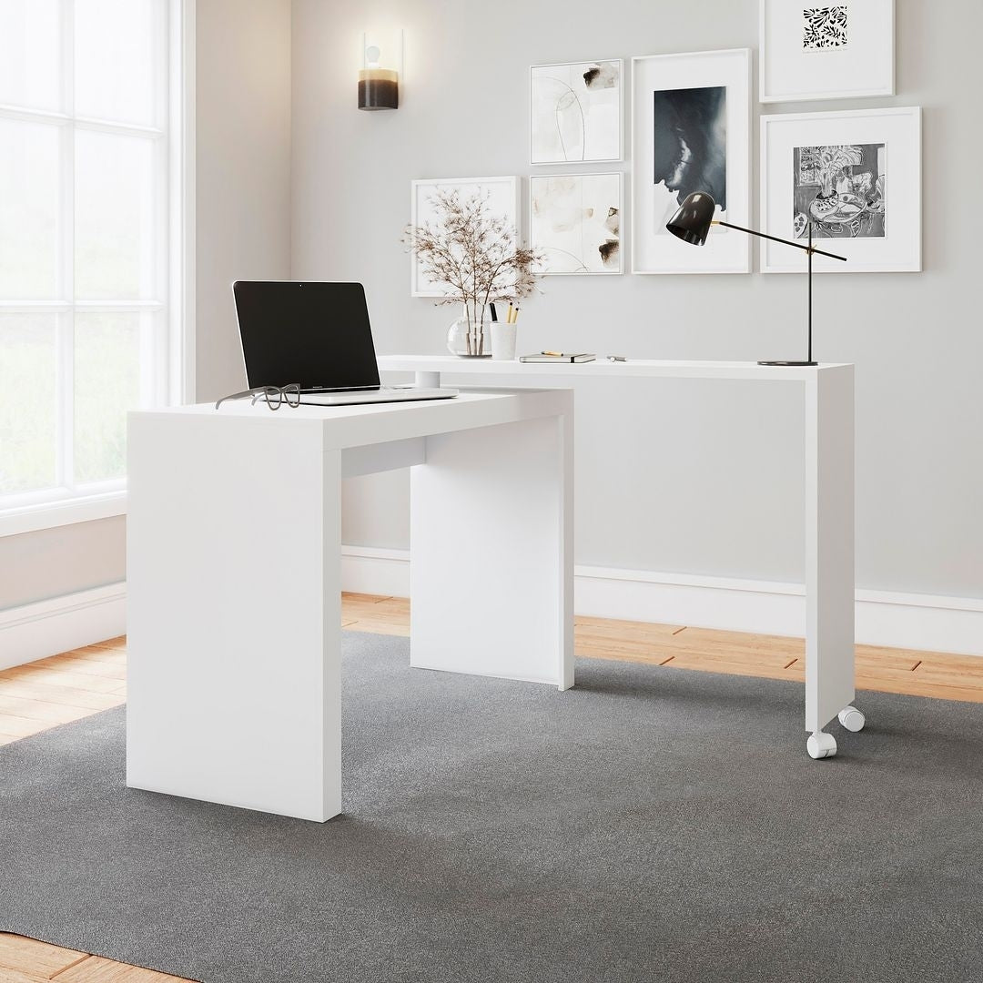 Calabria Nested Desk with swivel feature Image 2