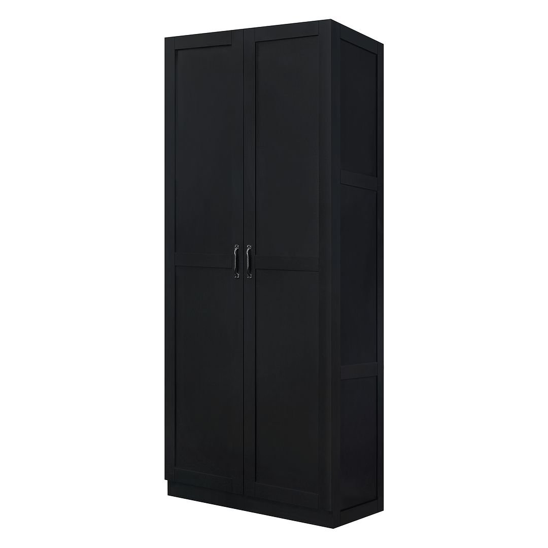 Hopkins Modern Storage Closet 3.0 Cabinet with 4 Shelves Soft Close Doors Image 1