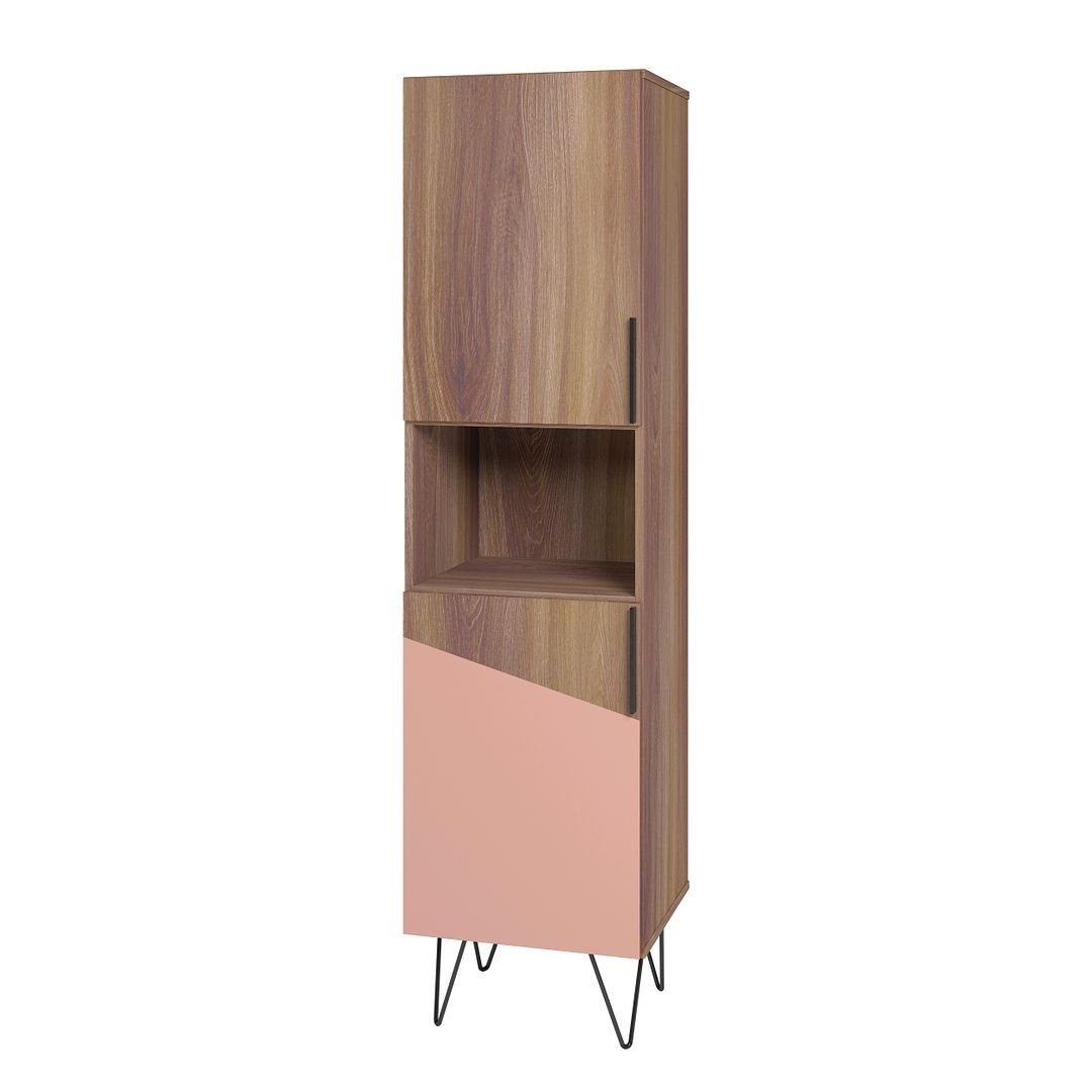 Beekman 17.51 Narrow Bookcase Cabinet with 5 Shelves Image 1