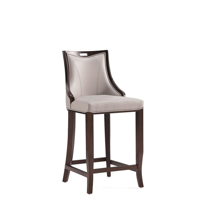 Emperor Faux Leather Barstool Image 1
