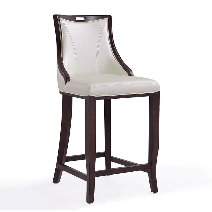 Emperor Faux Leather Barstool Image 1