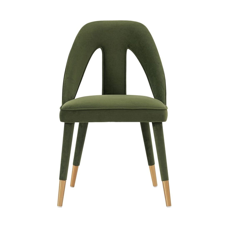 Modern Neda Velvet Dining Chair Image 1