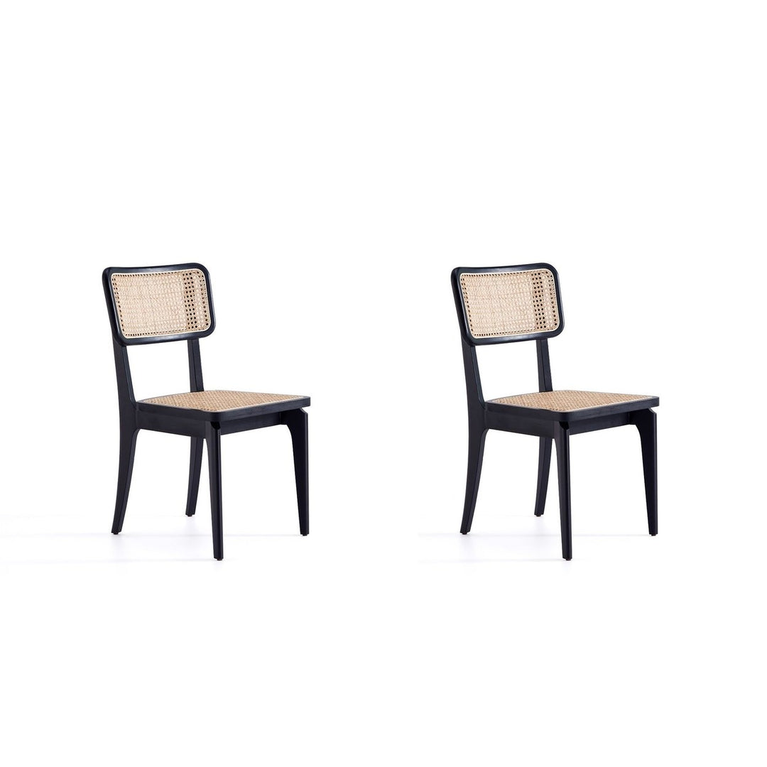 Giverny Dining Chair and Natural Cane - Set of 2 Image 1