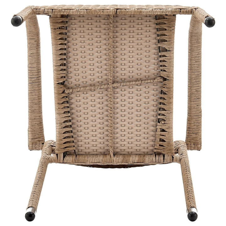 Genoa Patio Dining Armchair in Nature Tan Weave Image 8