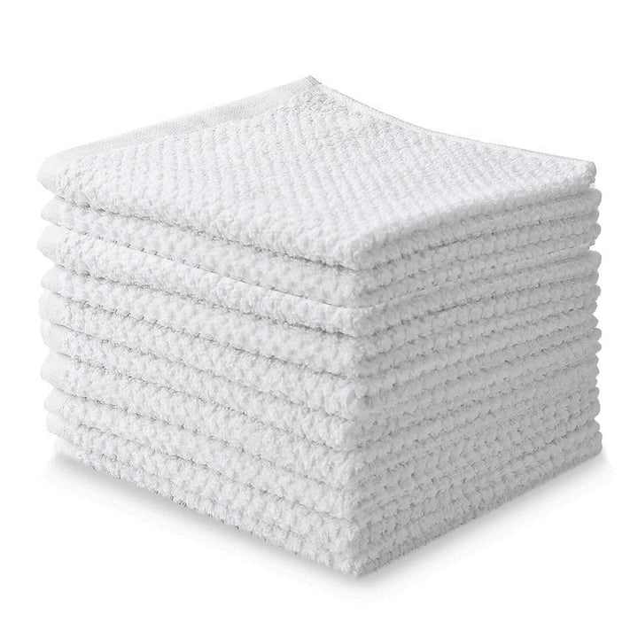 30-Pack: Multipurpose Super Absorbent Ultra Soft 100% Cotton Ring Spun Stitched Wash cloths Image 7