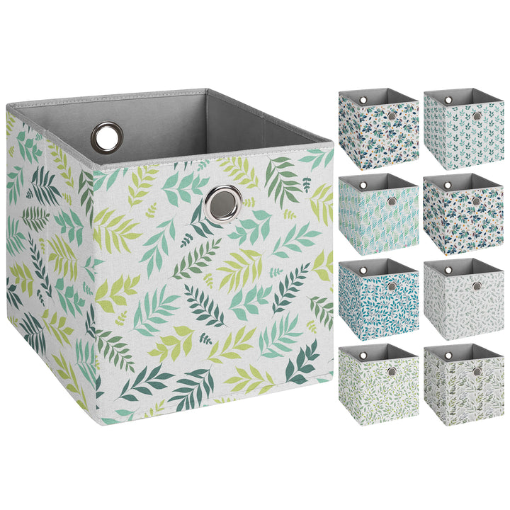 Multipurpose Stackable Basic Fabric Collapsible Storage Bin Cube-Organizer Image 5