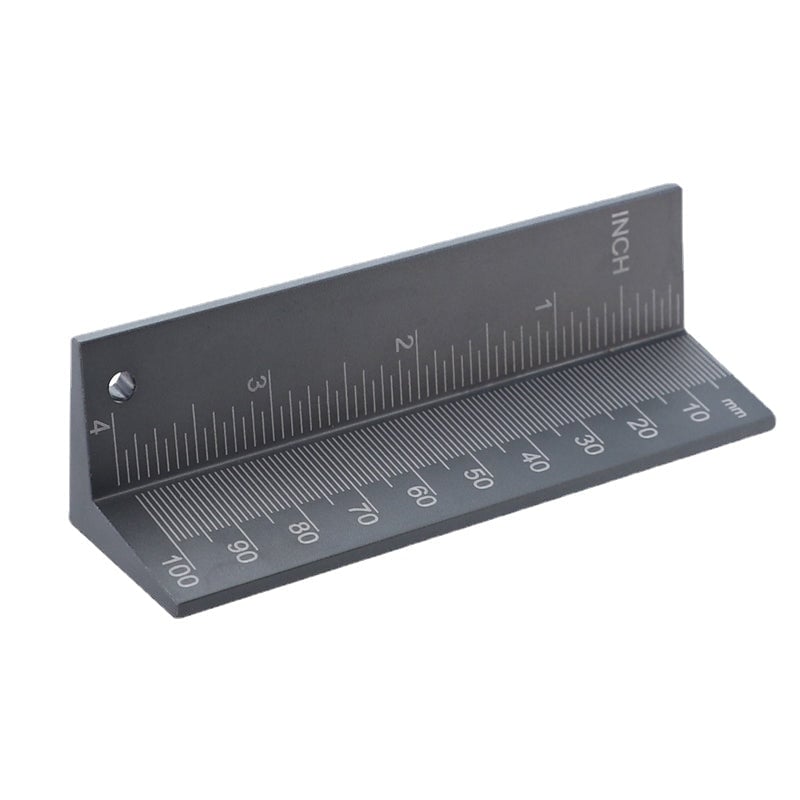 0-100 Mm,0-4" Drill Stop Gauge Depth Measure Ruler Installation Auxiliary Tools Image 7