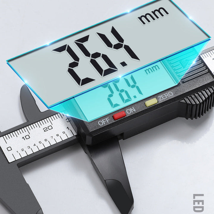 0-6" Digital Caliper Measuring Tool Electronic Micrometer With LED Screen Image 2