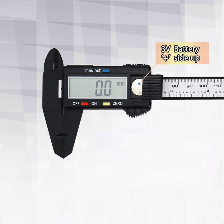 0-6" Digital Caliper Measuring Tool Electronic Micrometer With LED Screen Image 6