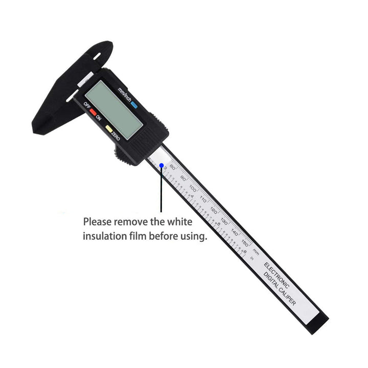 0-6" Digital Caliper Measuring Tool Electronic Micrometer With LED Screen Image 7