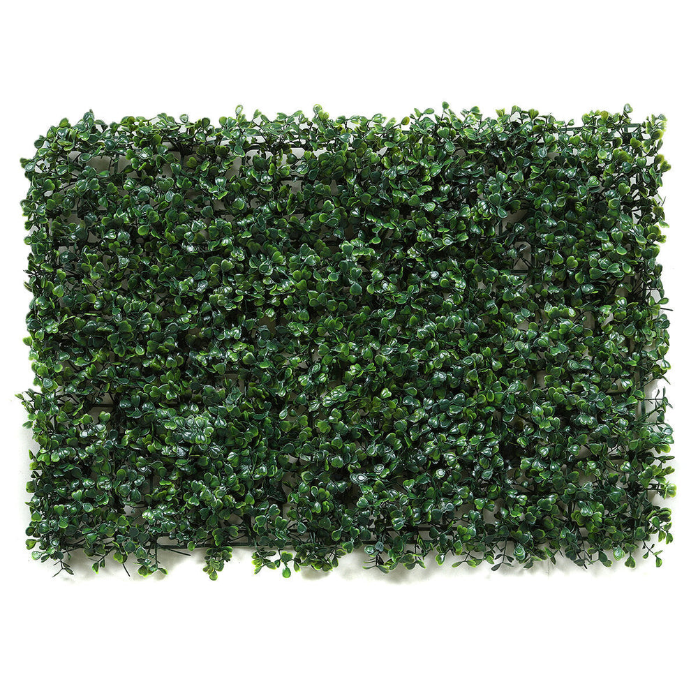 1,10Pcs 40x60x4cm Artificial Plant Walls Foliage Hedge Grass Mat Greenery Panels Fence Image 2