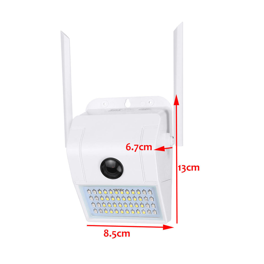 1080P 3.0MP Wifi Security Camera Wireless LED Wall Light Spotlight Waterproof Garden Lamp Image 4