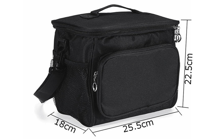 10L Picnic Bag Lunch Shoulder Bag Camping Waterproof Thermal Bag Ice Pack Food Storage Bag Image 5