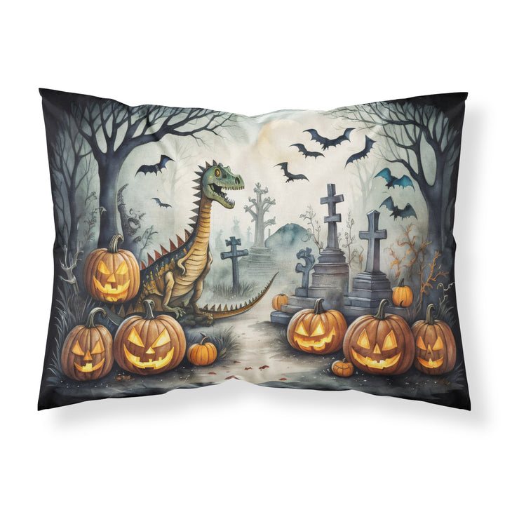 Dinosaurs Spooky Halloween Fabric Standard Pillowcase Image 1