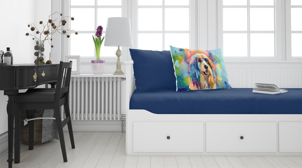 Afghan Hound Hippie Dawg Standard Pillowcase Image 2