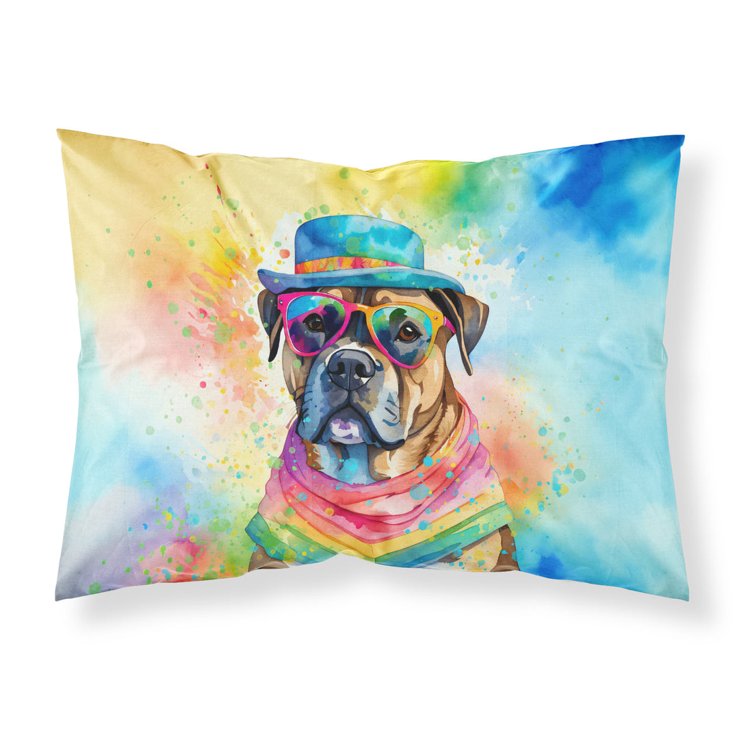 Cane Corso Hippie Dawg Standard Pillowcase Image 1