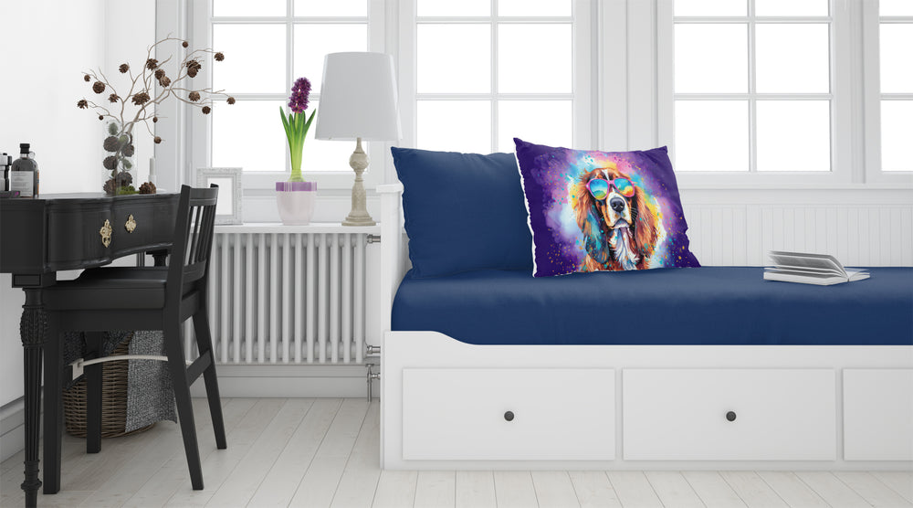 Cavalier Spaniel Hippie Dawg Standard Pillowcase Image 2