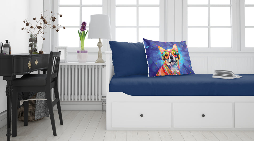 Chihuahua Hippie Dawg Standard Pillowcase Image 2