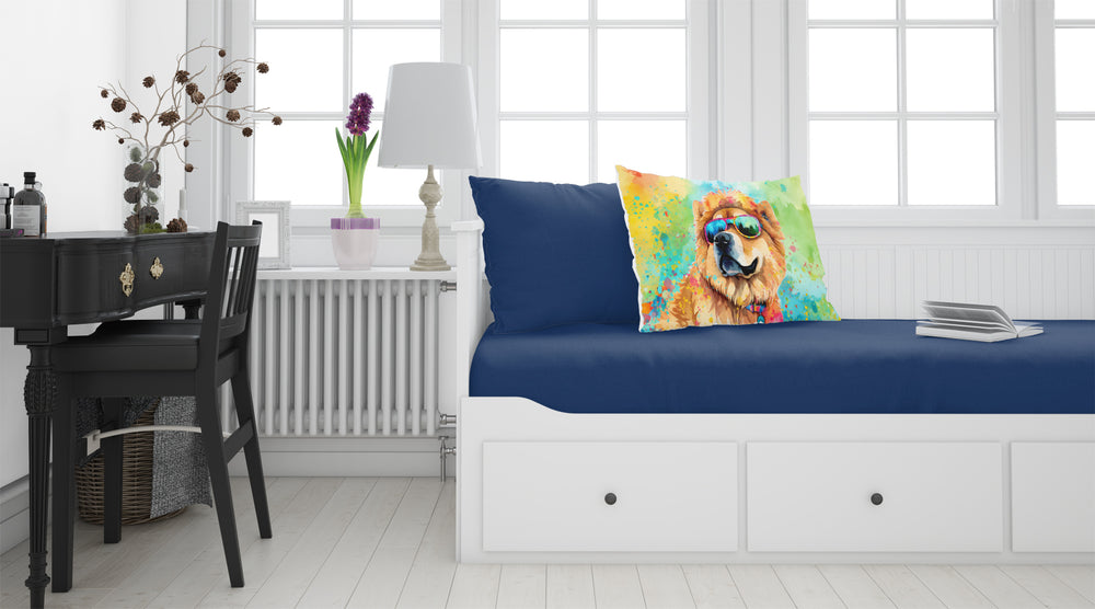 Chow Chow Hippie Dawg Standard Pillowcase Image 2