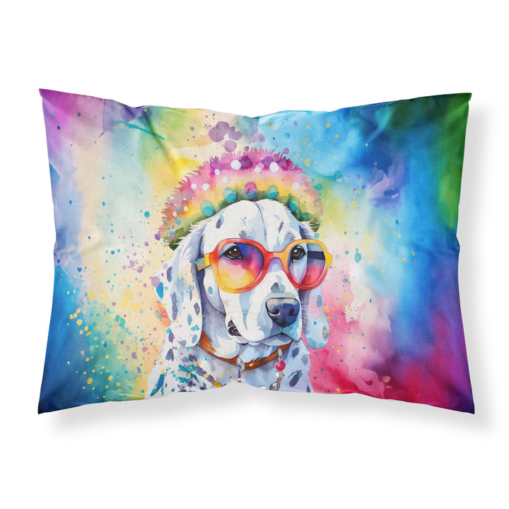 Dalmatian Hippie Dawg Standard Pillowcase Image 1