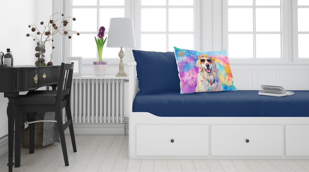 Great Pyrenees Hippie Dawg Standard Pillowcase Image 2