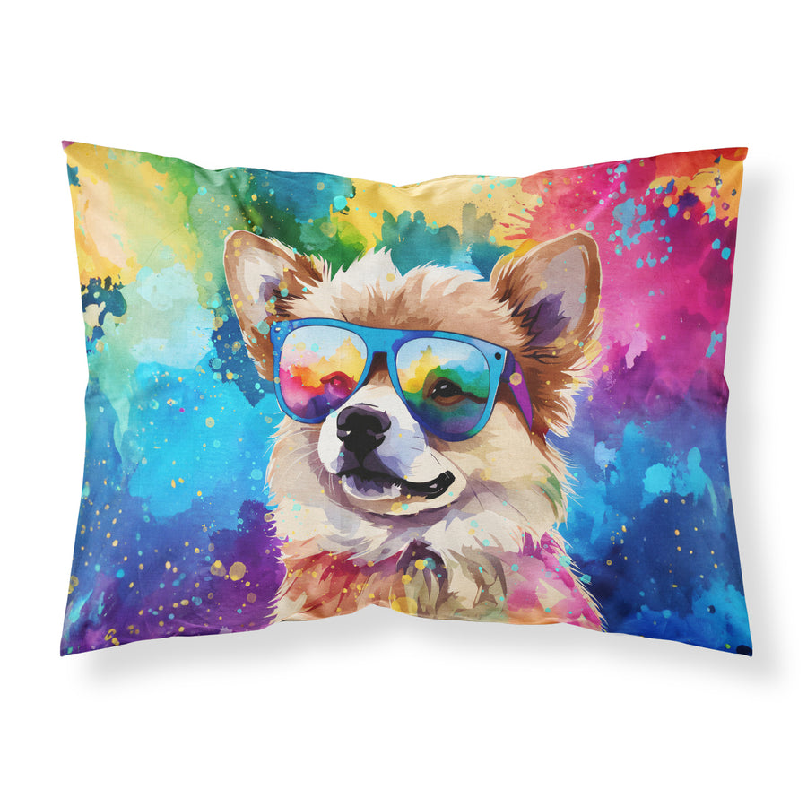 Pomeranian Hippie Dawg Standard Pillowcase Image 1