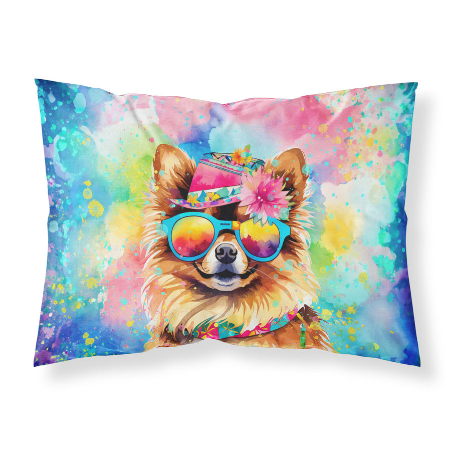 Pomeranian Hippie Dawg Standard Pillowcase Image 1