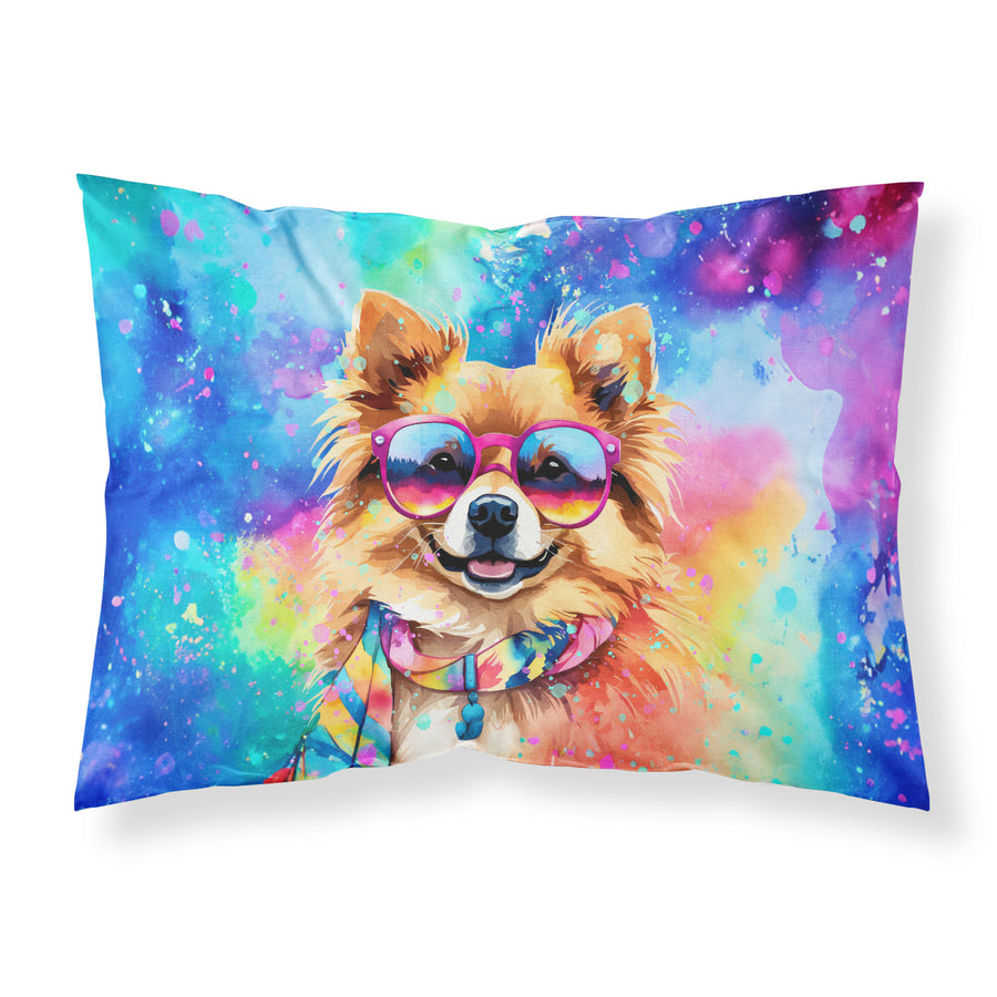 Pomeranian Hippie Dawg Standard Pillowcase Image 1