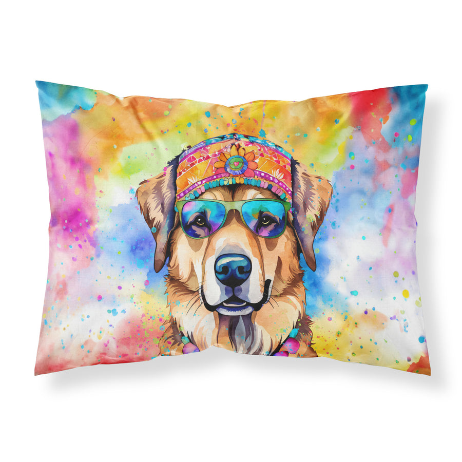 Hippie Dawg Standard Pillowcase Image 1