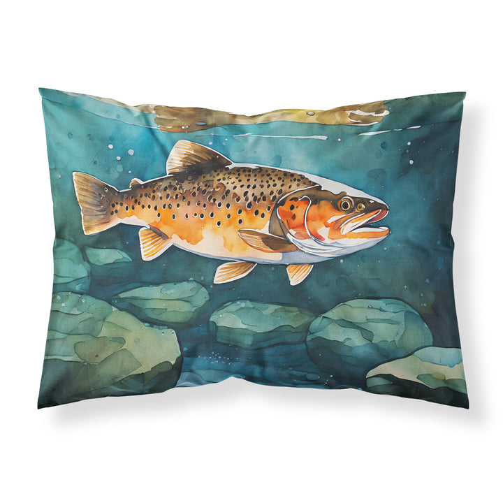 Brown Trout Standard Pillowcase Image 1