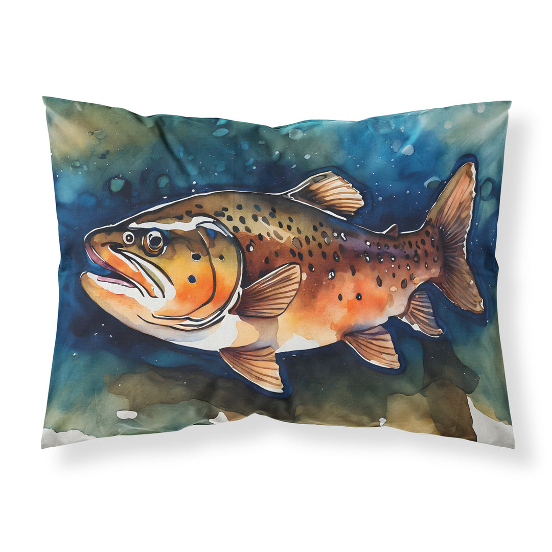 Brown Trout Standard Pillowcase Image 1