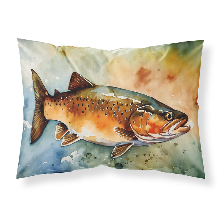 Brown Trout Standard Pillowcase Image 1