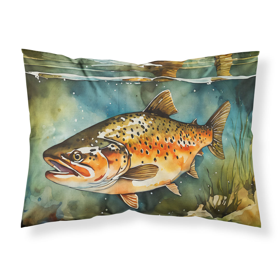 Brown Trout Standard Pillowcase Image 1