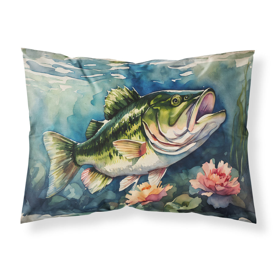 Largemouth Bass Standard Pillowcase Image 1