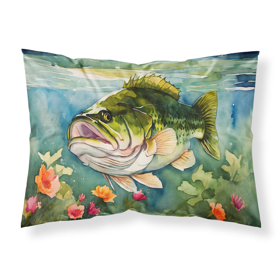 Largemouth Bass Standard Pillowcase Image 1