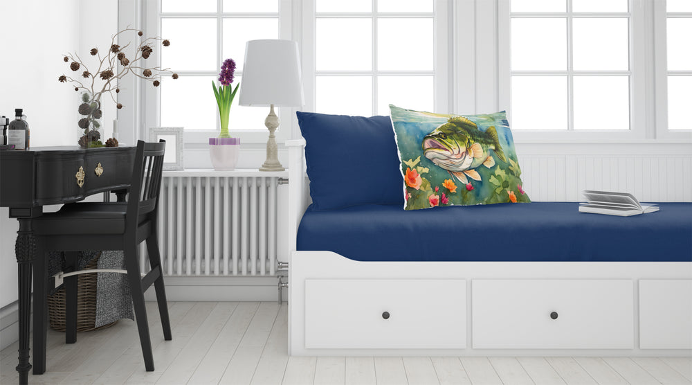 Largemouth Bass Standard Pillowcase Image 2