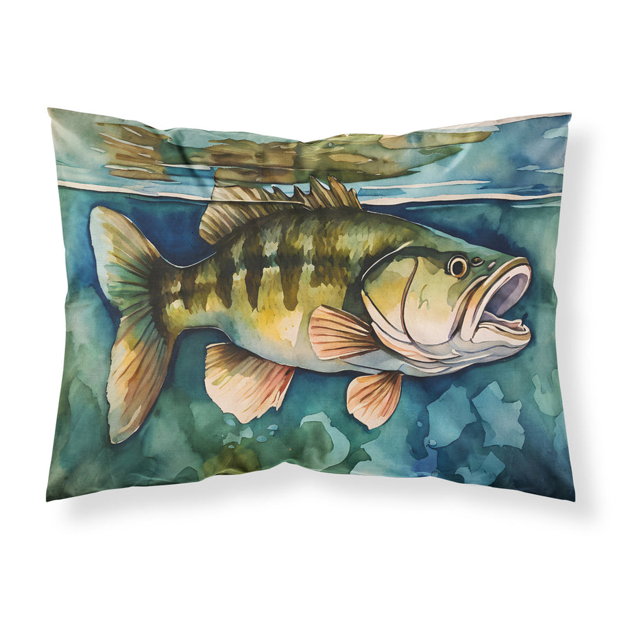 Smallmouth Bass Standard Pillowcase Image 1