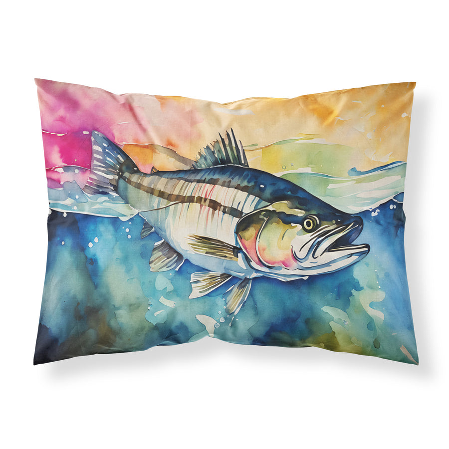 Striped Bass Standard Pillowcase Image 1