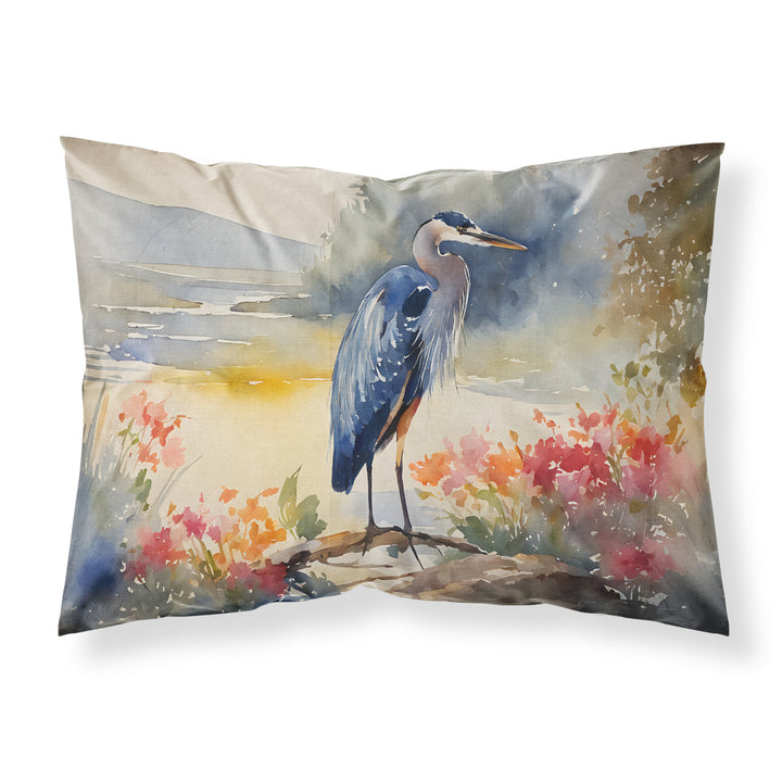 Blue Heron Standard Pillowcase Image 1