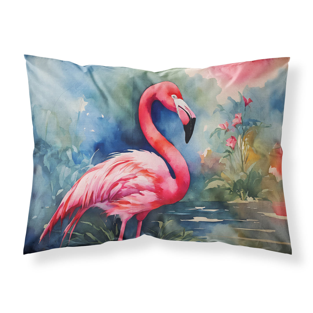 Flamingo Standard Pillowcase Image 1