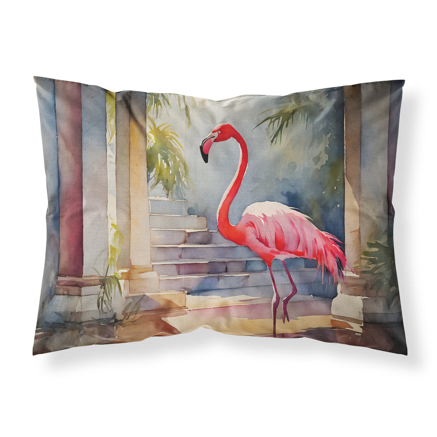 Flamingo Standard Pillowcase Image 1