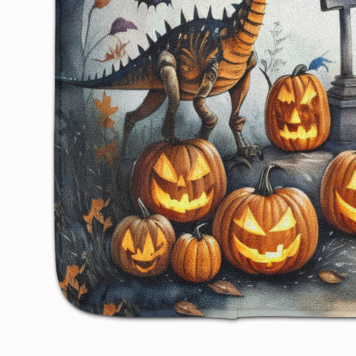 Dinosaurs Spooky Halloween Memory Foam Kitchen Mat Image 4