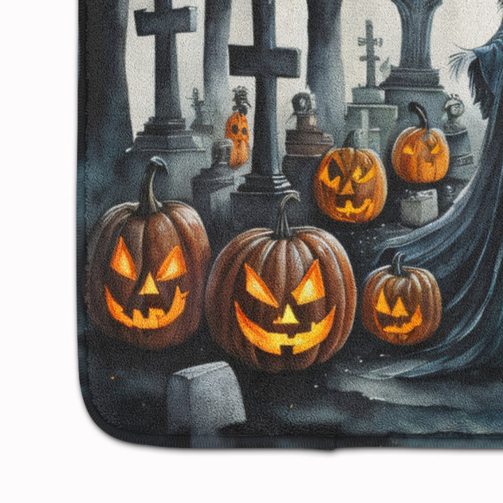 Evil Queen Spooky Halloween Memory Foam Kitchen Mat Image 4