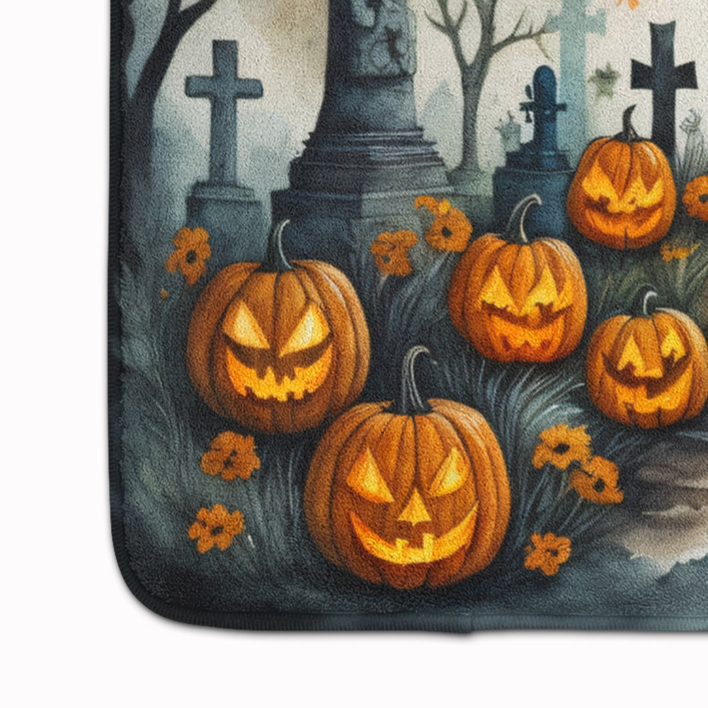 Marigold Spooky Halloween Memory Foam Kitchen Mat Image 4