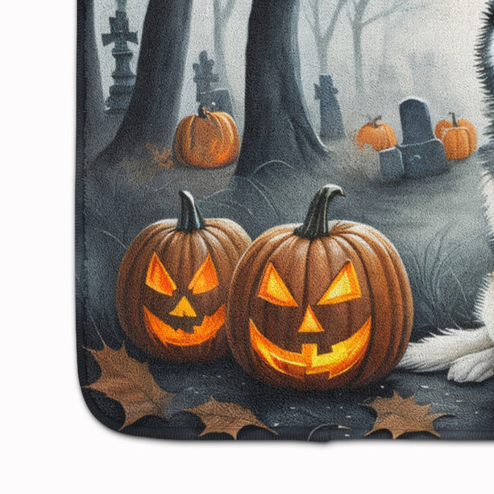 Alaskan Malamute Spooky Halloween Memory Foam Kitchen Mat Image 4