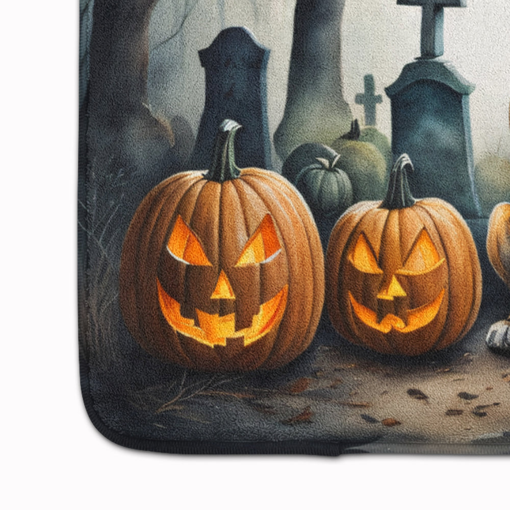 Bloodhound Spooky Halloween Memory Foam Kitchen Mat Image 4