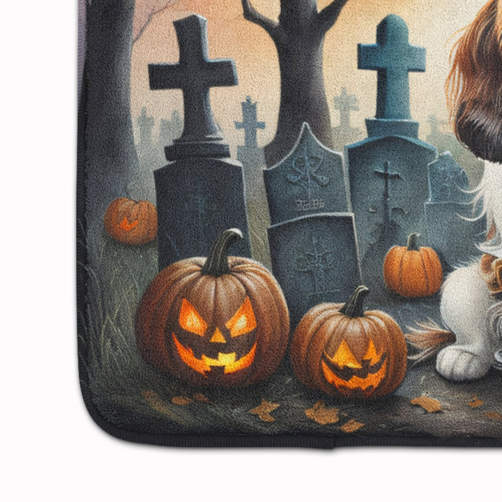 Cavalier Spaniel Spooky Halloween Memory Foam Kitchen Mat Image 4